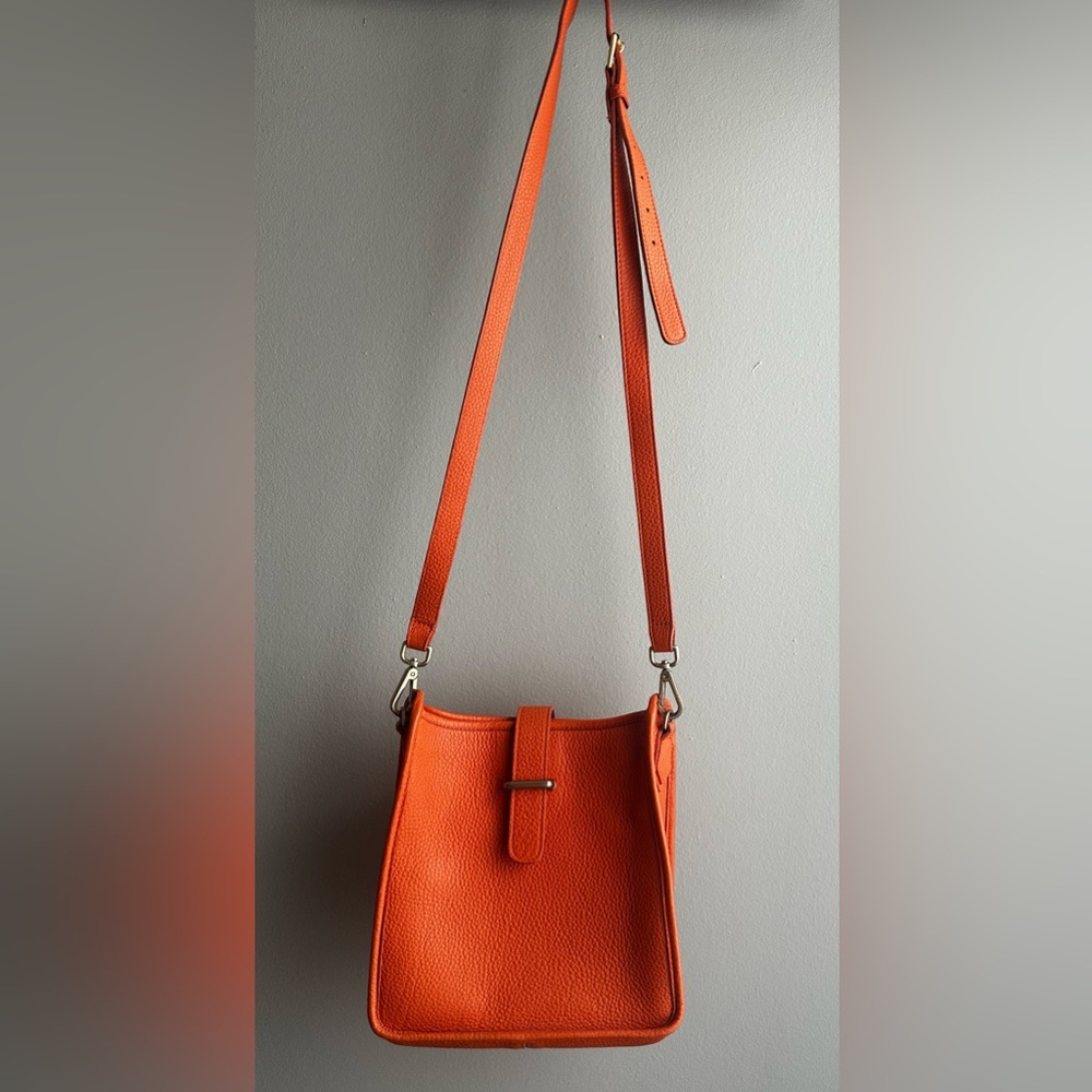 GiGi New York Orange Crossbody Bag